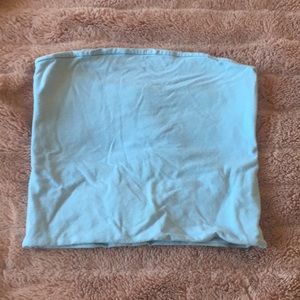 Light blue brandy tube top